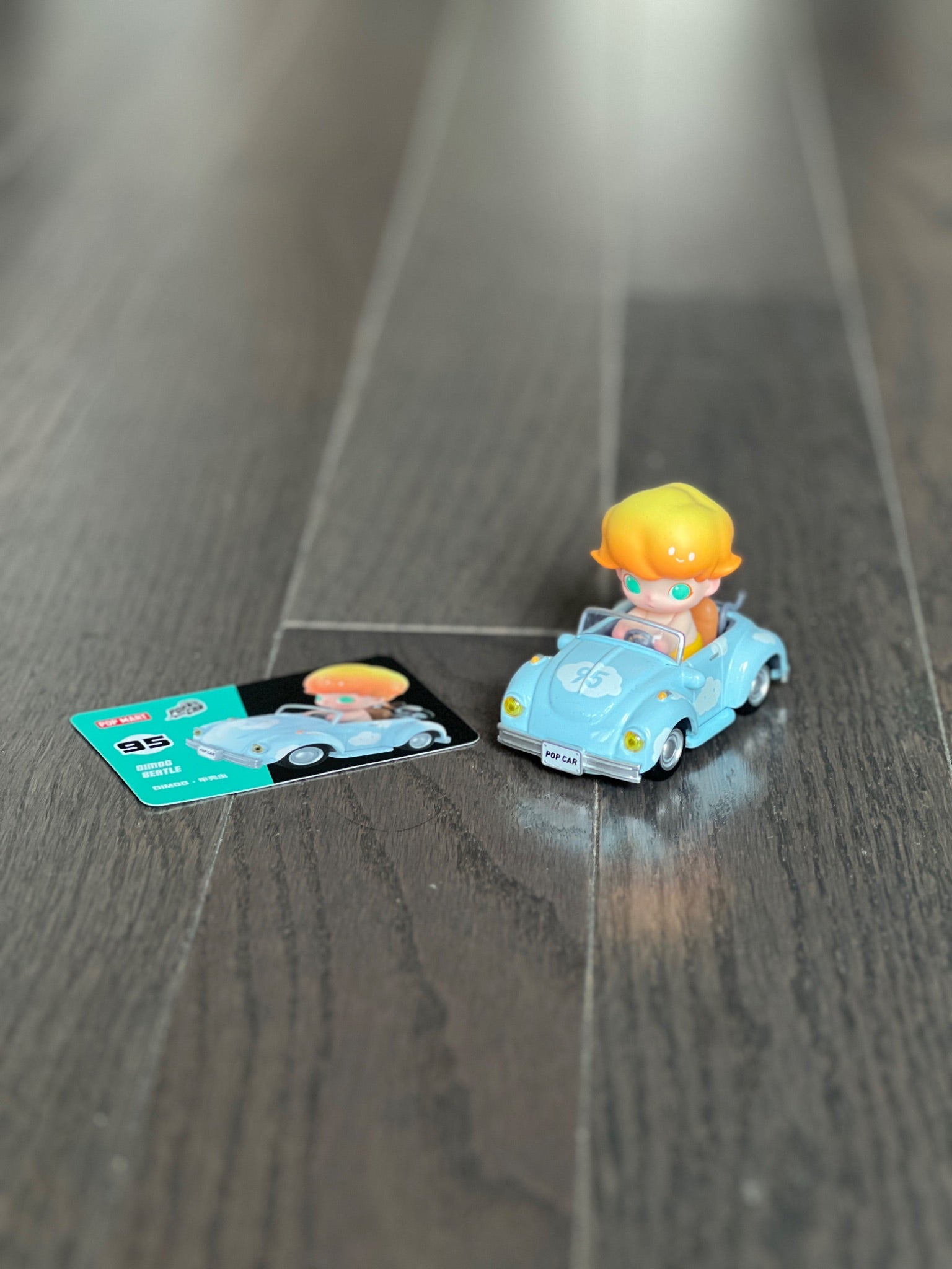 Dimoo Beatle - POP MART POPCAR Super Track Series Blind Box - 1