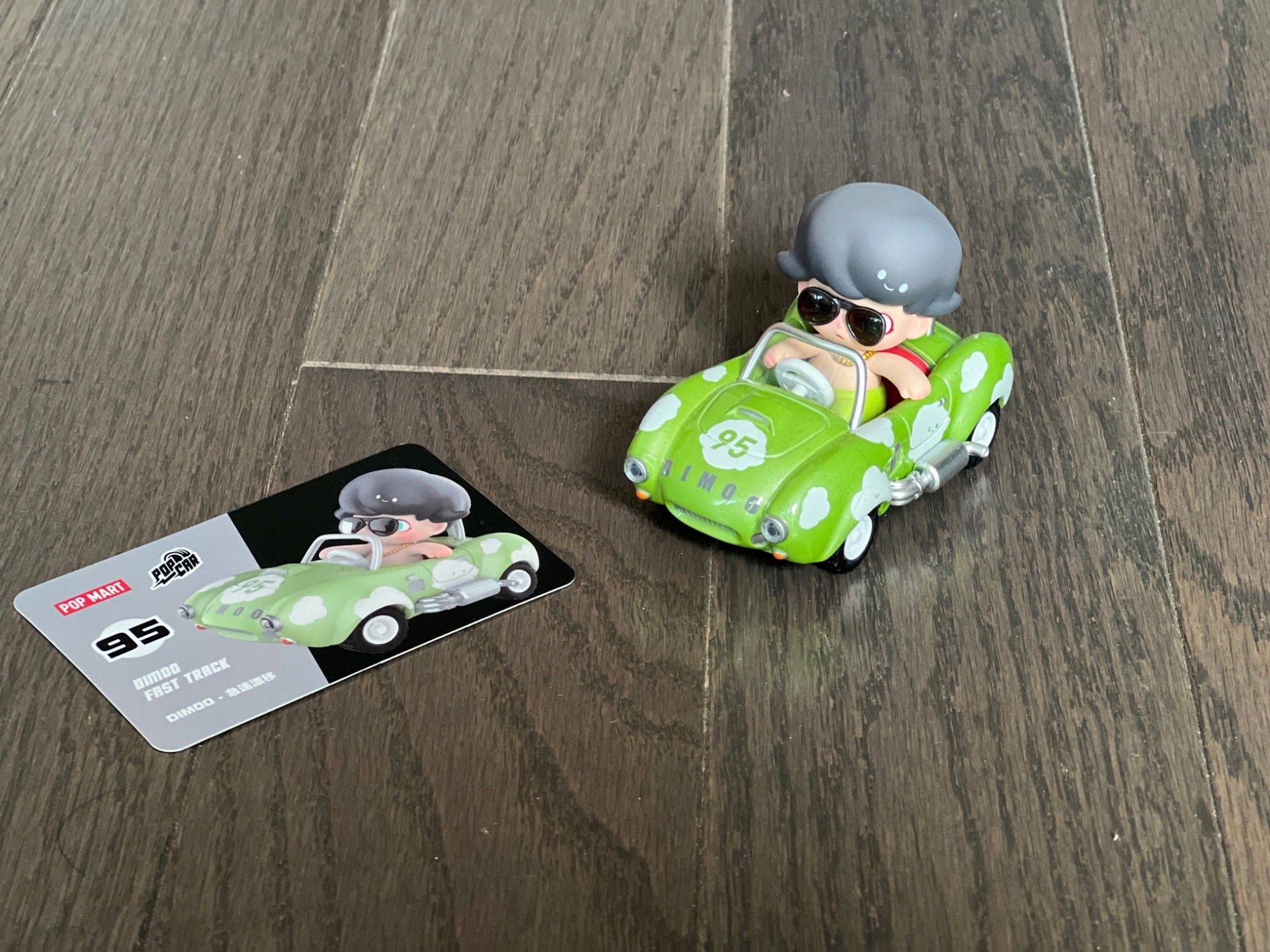 Dimoo Fast Track - POP MART POPCAR Super Track Series Blind Box - 1