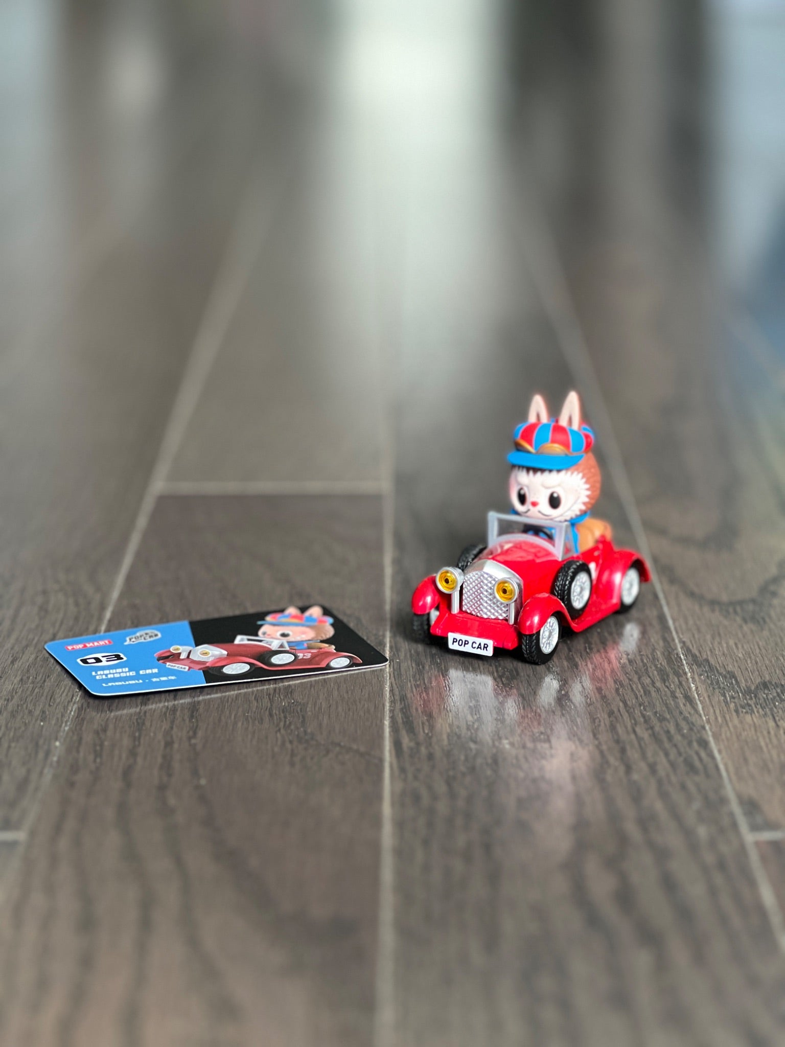 Labubu Classic Car - POP MART POPCAR Super Track Series Blind Box - 2