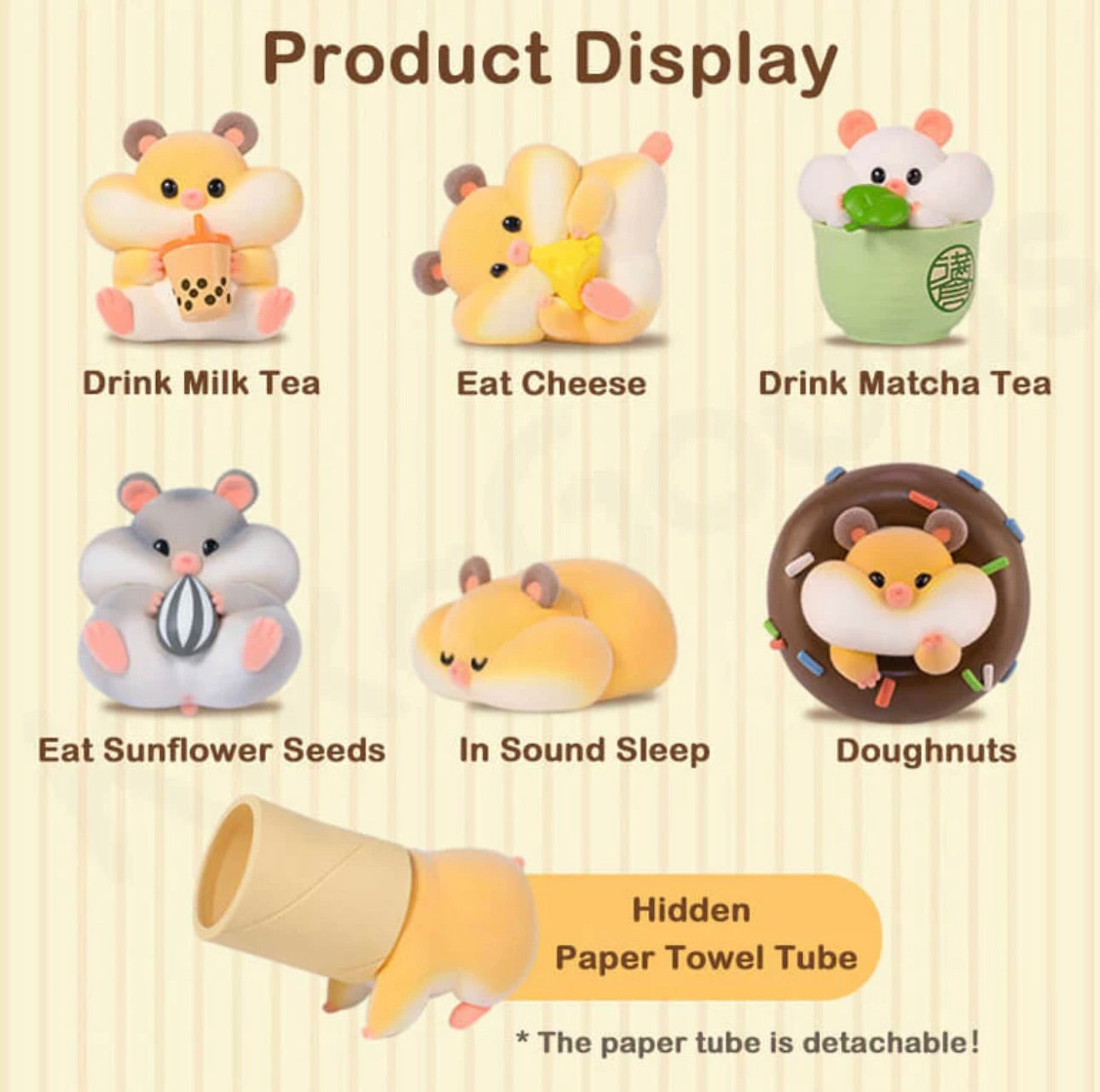 RIBOSE Hamster Daily Life Series - One blind box - 1