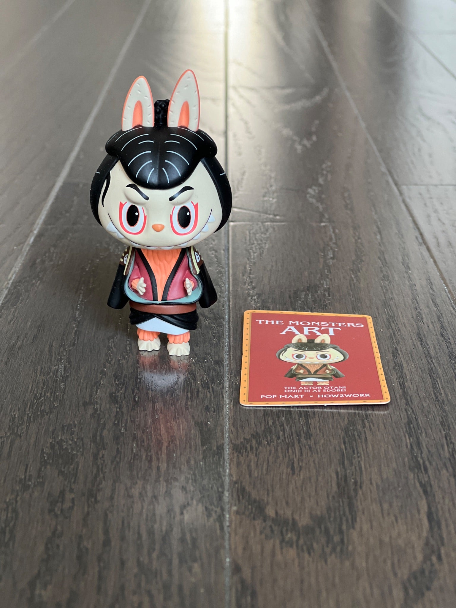 Pop Mart Labubu The Monsters Art Series Blind Box THE ACTOR OTANI ONIJI III AS EDOBEI - 2