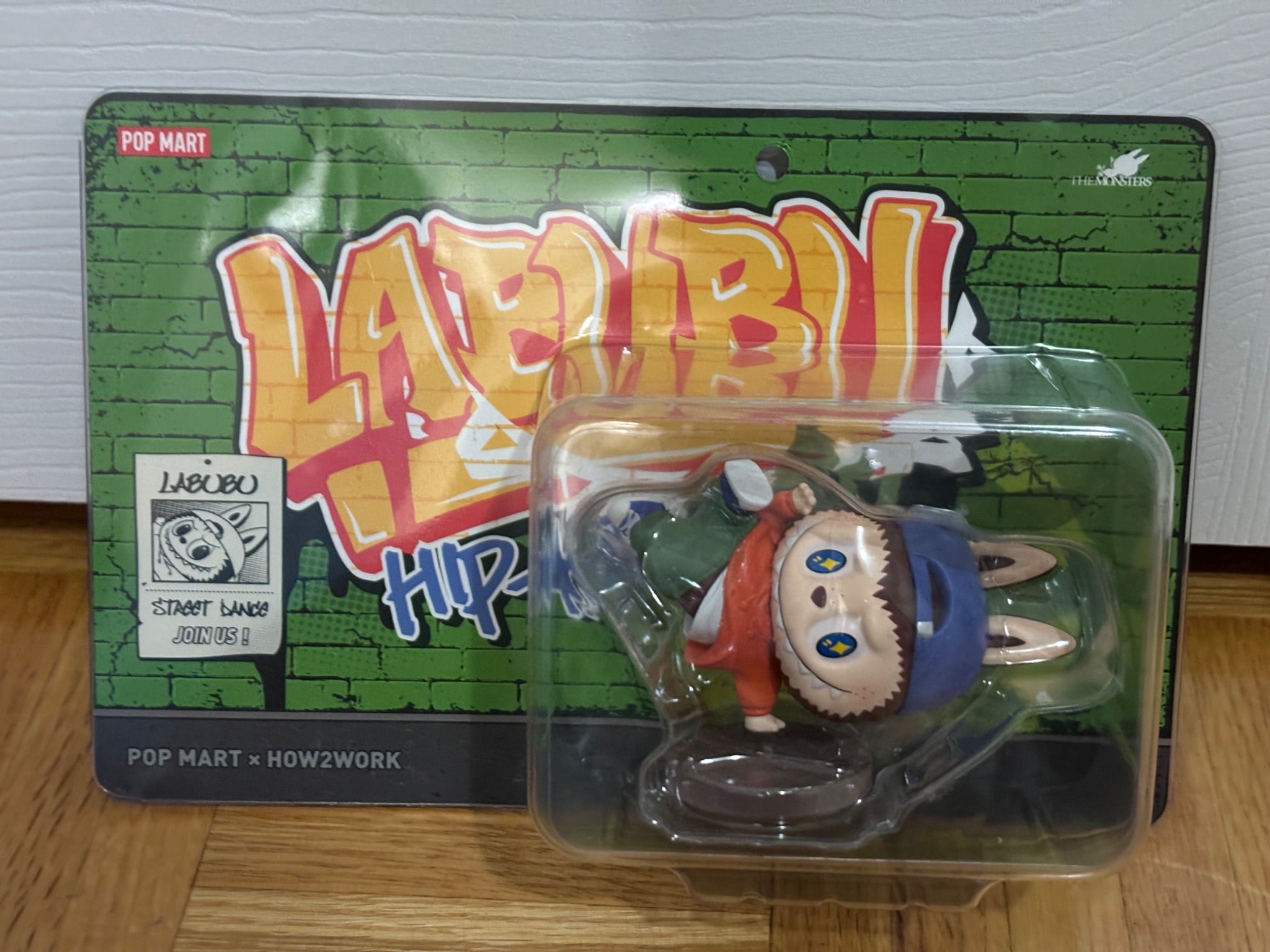 Popmart The Monsters Labubu Hip Hop Girl Blister Figure