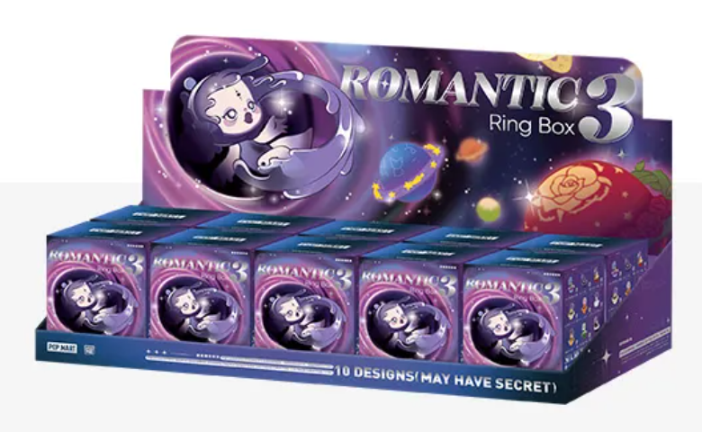 Romantic Ring Box Series 3 Scene Sets Blind Boxes by POP MART - 1