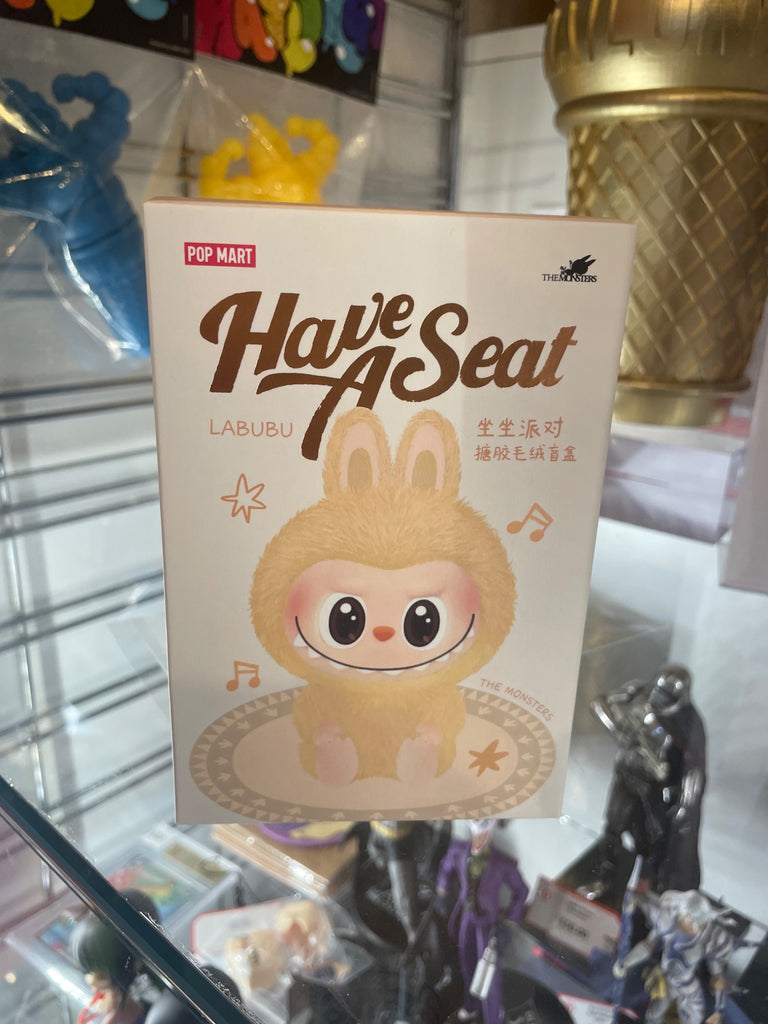 Labubu Have a Seat SISI＋Sea SaltCoconut THE MONSTERS - Have a Seat Vinyl Plush Blind Box | Blind