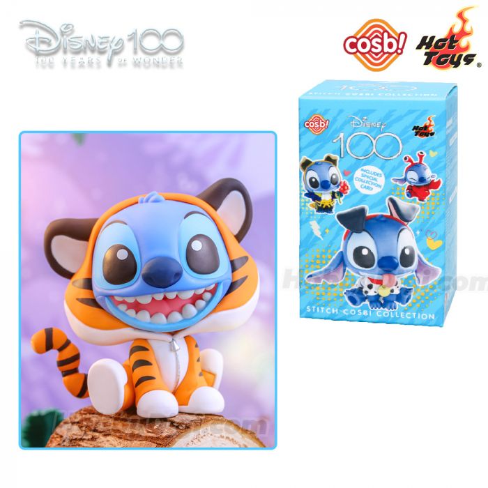 Stitch Cosbi Collection (blue) - Disney 100 hot toys - single blind box - 2