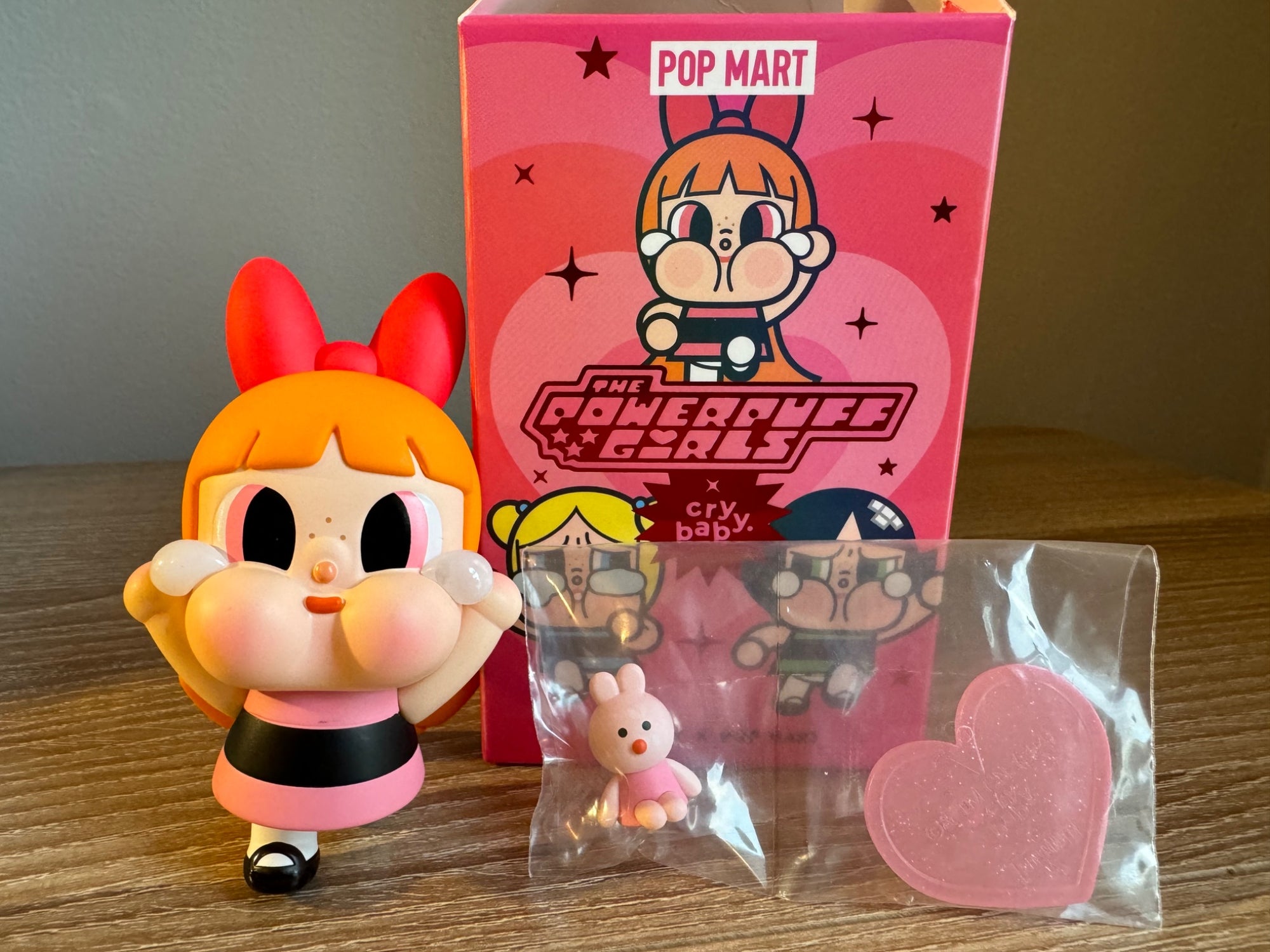 キーホルダー・キーリング CRYBABY X POWERPUFF GIRLS SERIES KEYRING BLOSSOM Crybaby X Powerpuff Girl Series Doll Keyring Random – Kpop Omo