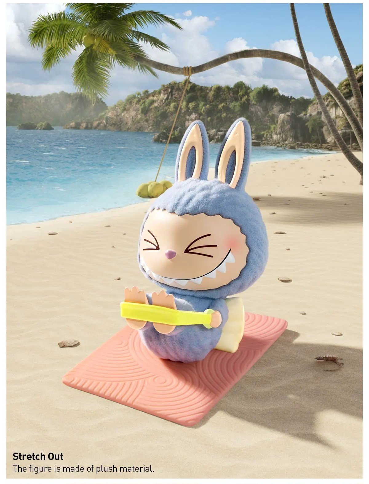 Stretch Out - Lazy Yoga Series Figures THE MONSTERS Labubu