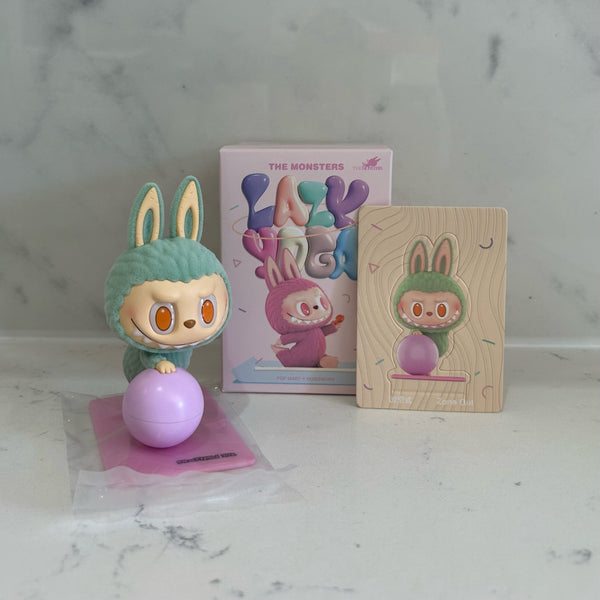 その他 POP MART THE MONSTERS Labubu YOGA Cola POP NOW:THE MONSTERS Lazy Yoga Series Figures - POP MART