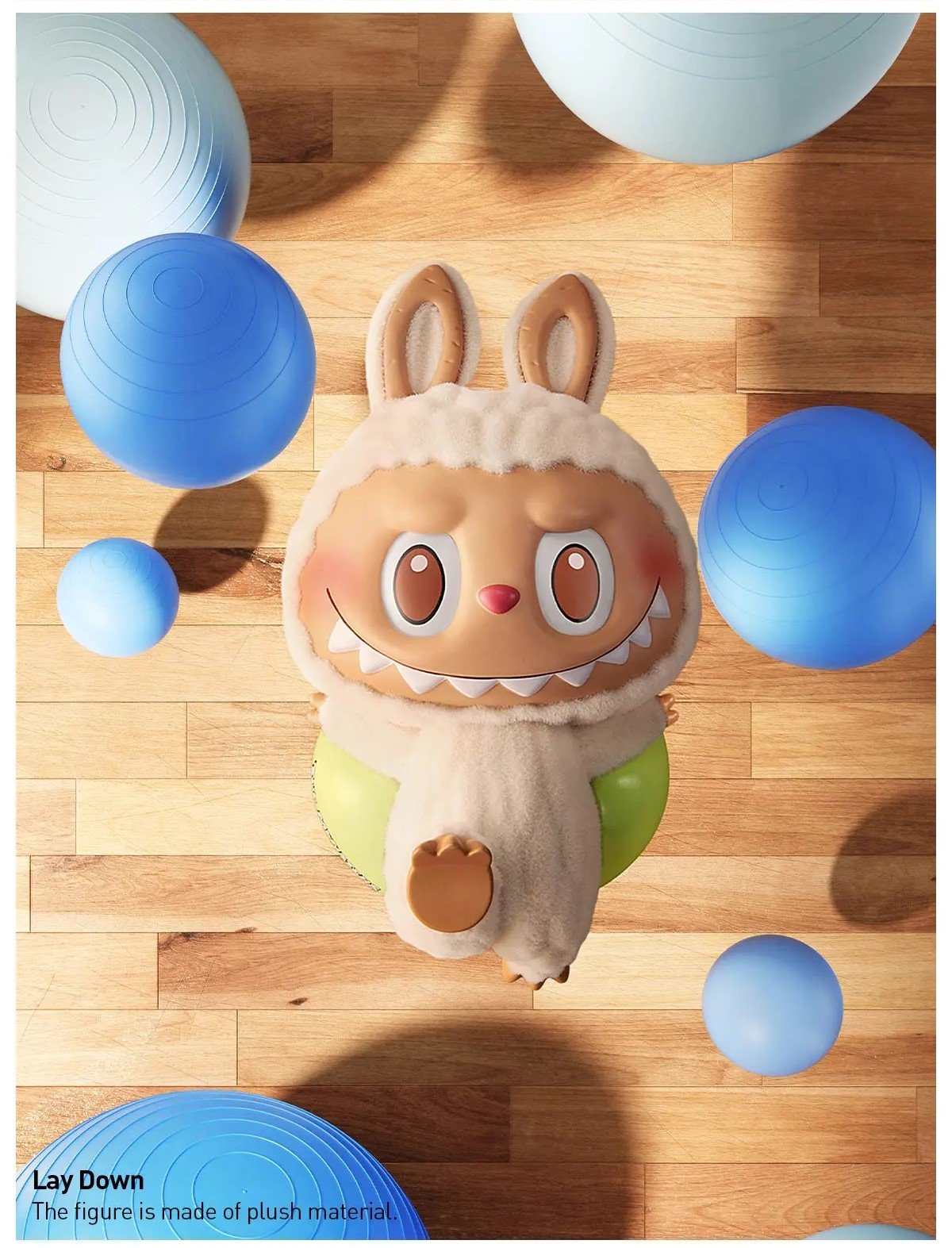 Lay Down - Lazy Yoga Series Figures THE MONSTERS Labubu by POP MART - 2