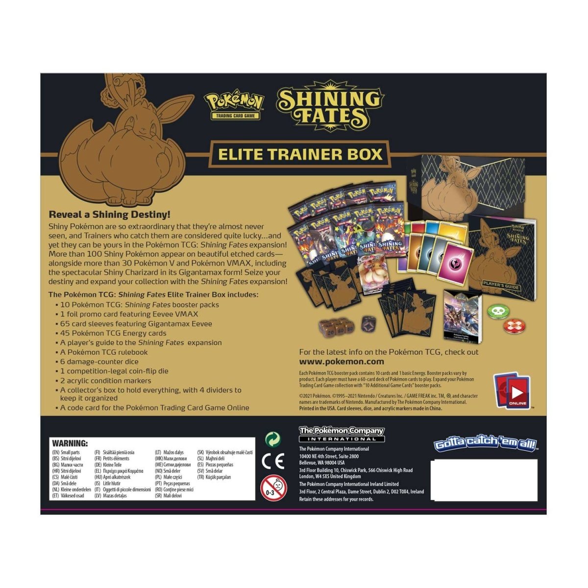 Pokémon TCG: Shining Fates Elite Trainer Box - 2