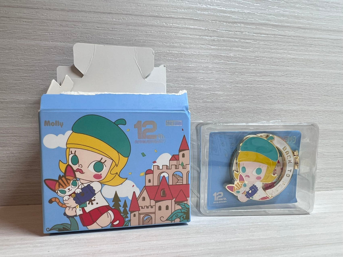 12th Anniversary Pin Badge &quot;POPMART MOLLY&quot; - 1