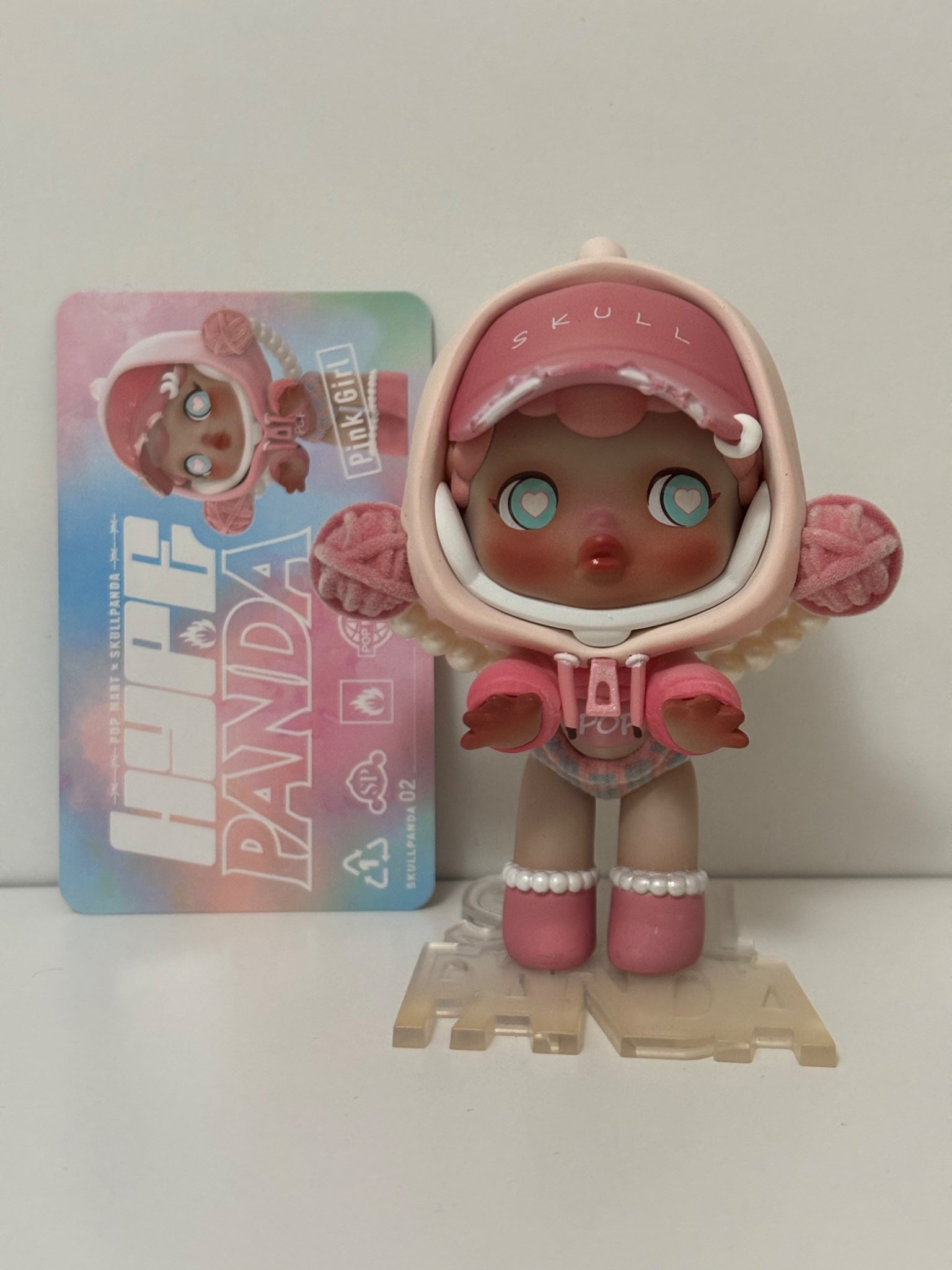 その他 popmart skull panda HYPEPANDA Pink Girl Popmart Skullpanda Hype Panda - Pink Girl - Mindzai Toy Shop