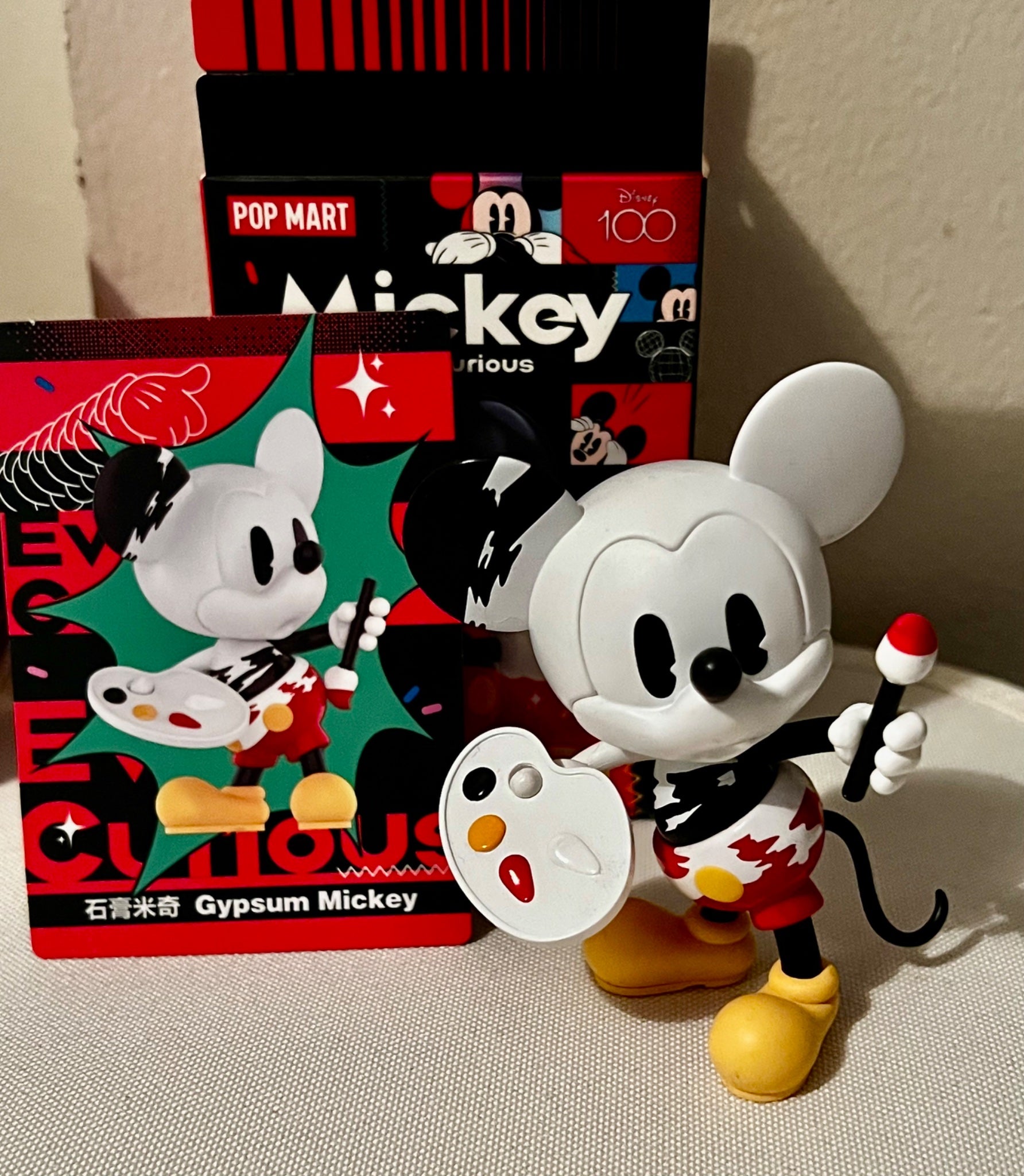 Gypsum Artist Mickey - Disney 100th Anniversary Mickey Ever