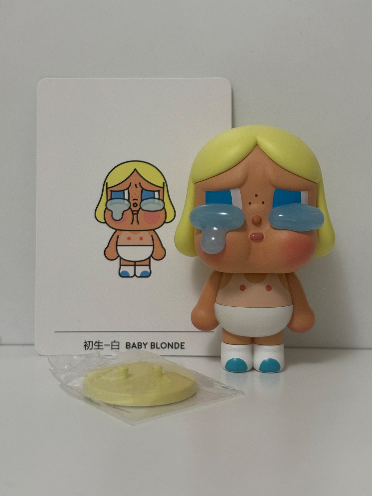 Popmart Crybaby Crying Again - Baby Blonde - 1