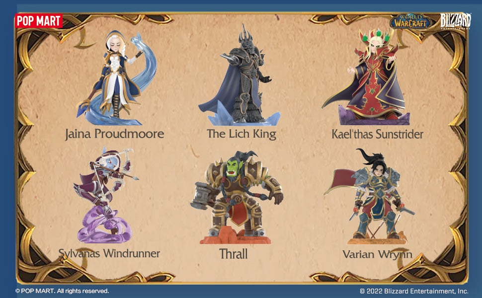 POPMART World of Warcraft キャラクター シリーズ Amazon | POPMART World of Warcraft キャラクター シリーズ