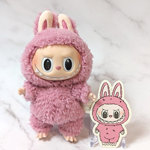 Labubu ExcitingMacaronぬいぐるみ Lychee Berry Labubu The Monsters Exciting Macaron Plush Doll Etciting