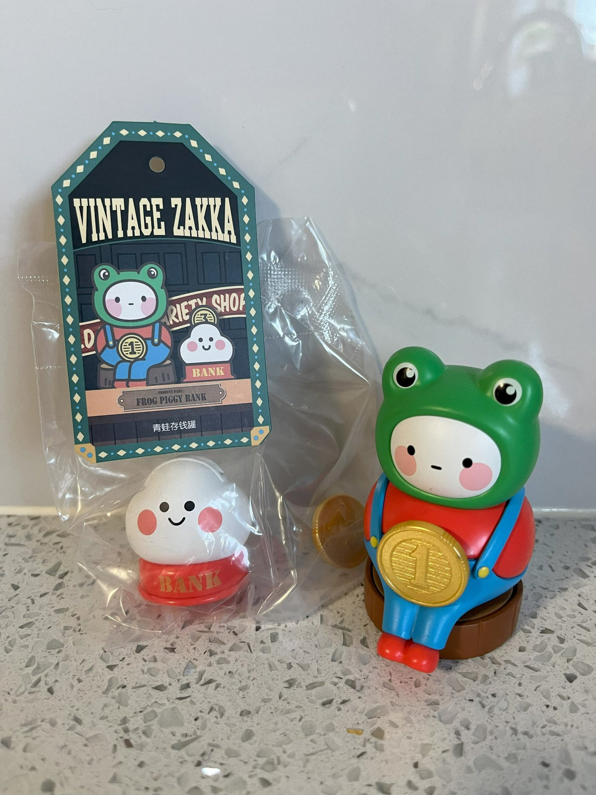 Frog Piggy Bank - Bobo &amp; Coco Vintage Zakka by Pop Mart - 1