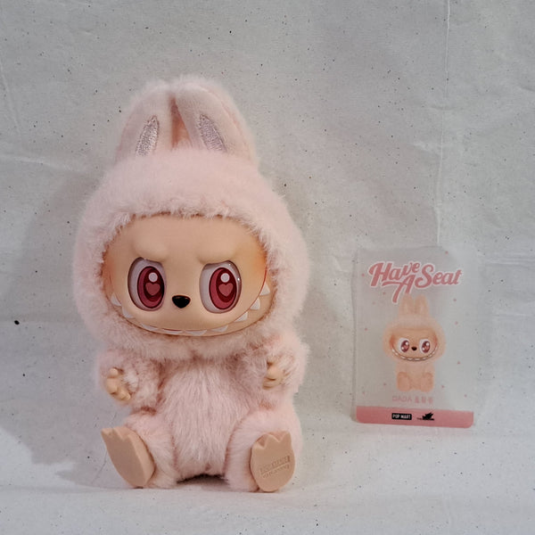 ぬいぐるみ POP MART Have A Seat LABUBU DADA THE MONSTERS - Have a Seat Vinyl Plush Blind Box | Blind