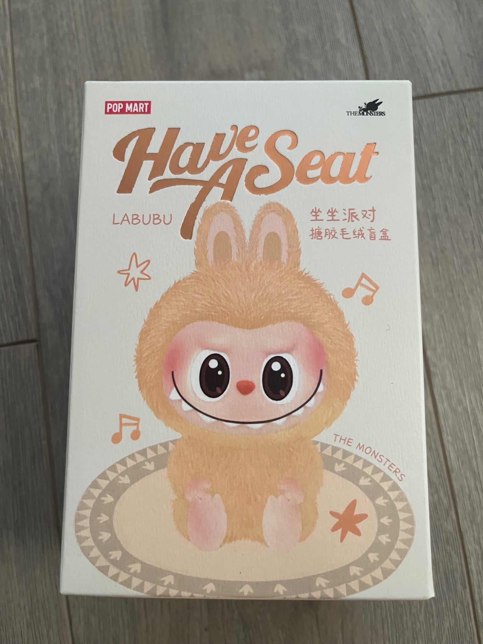 Popmart The Monsters Labubu Have A Seat Dada - Mindzai Toy Shop