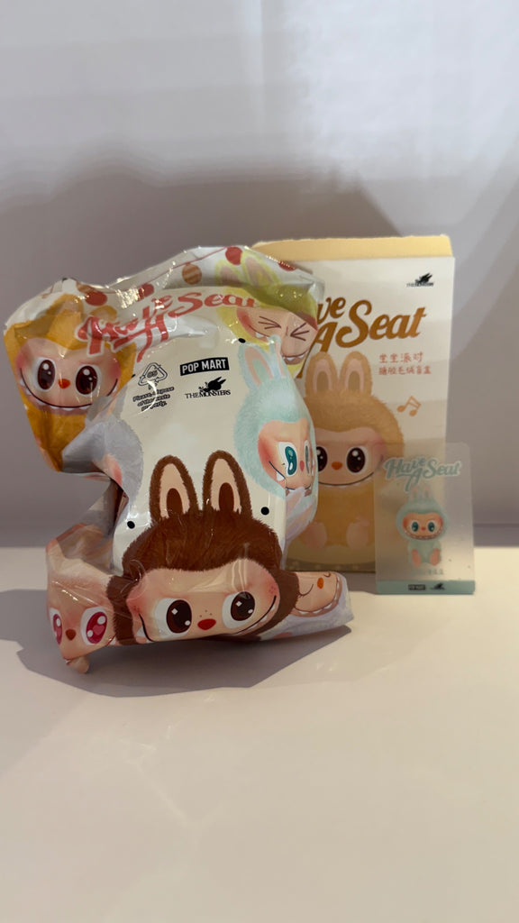 Labubu Have a Seat SISI＋Sea SaltCoconut Sea Salt Coconut - Labubu THE MONSTERS - Tasty Macarons