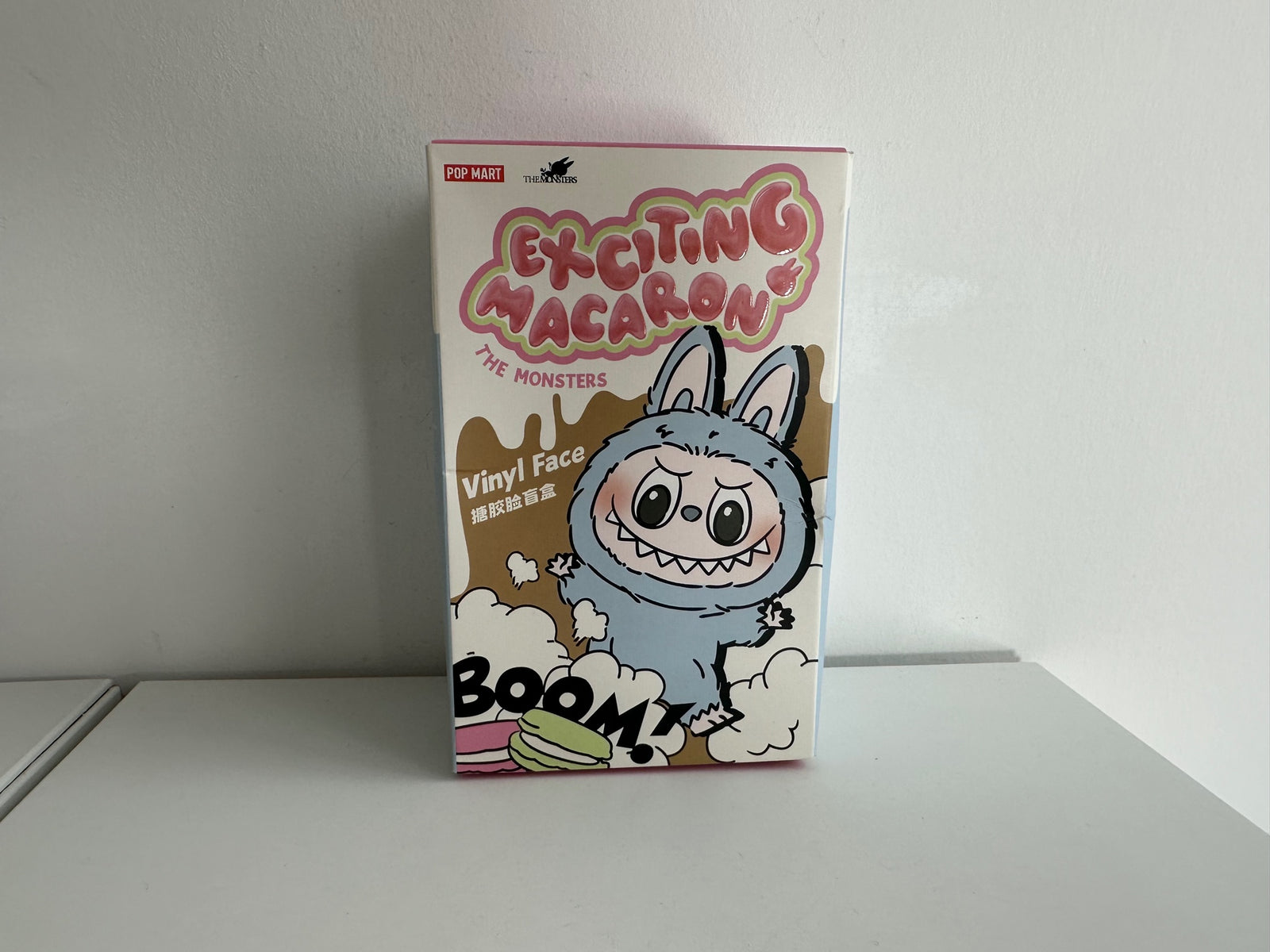 Sesame Bean- The Monsters LABUBU Exciting Macarons Vinyl