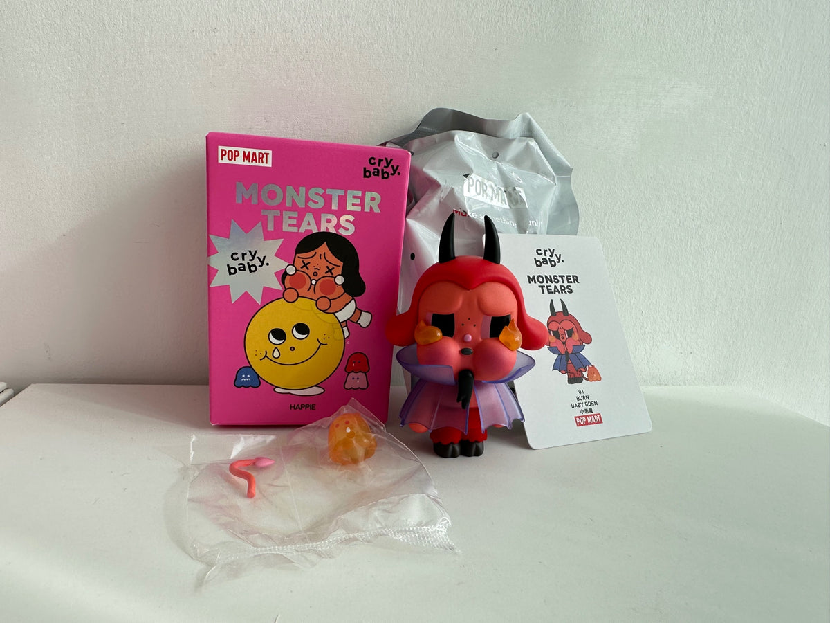Burn baby burn - CRYBABY Monster's Tears Series by POP MART - 2