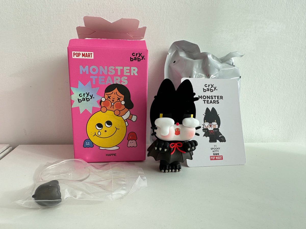 Spooky Kitty - CRYBABY Monster's Tears Series by POP MART - 2