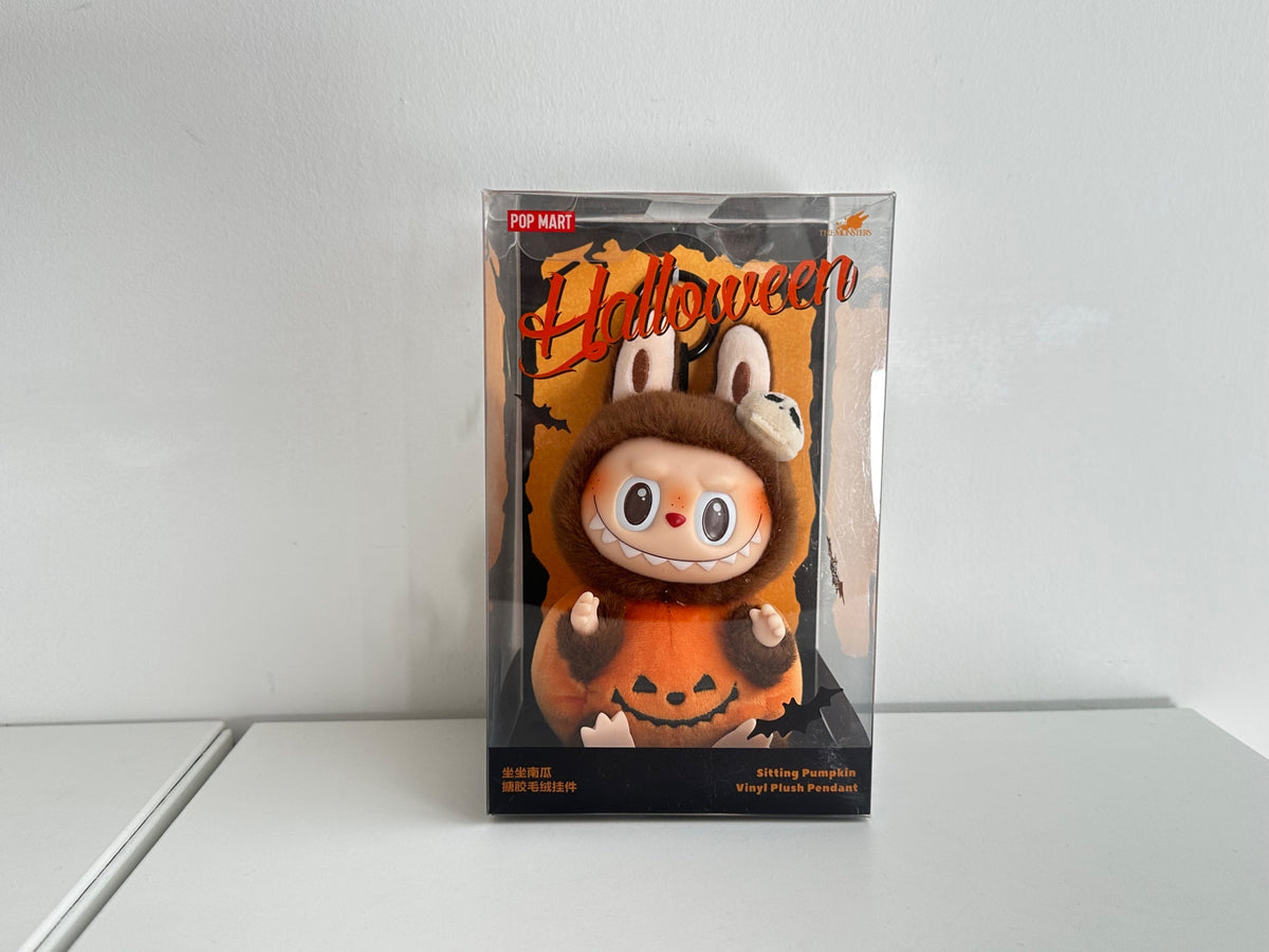 Labubu Happy Halloween Party Series-Sitting Pumpkin Vinyl