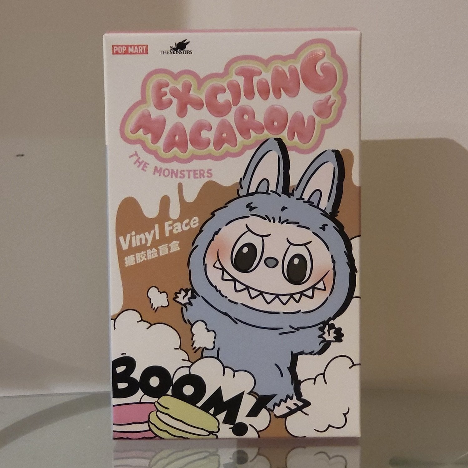 ストラップ THE MONSTERS Exciting Macaron GREENGRAPE POP MART Labubu The Monsters Exciting Macaron Vinyl Plush