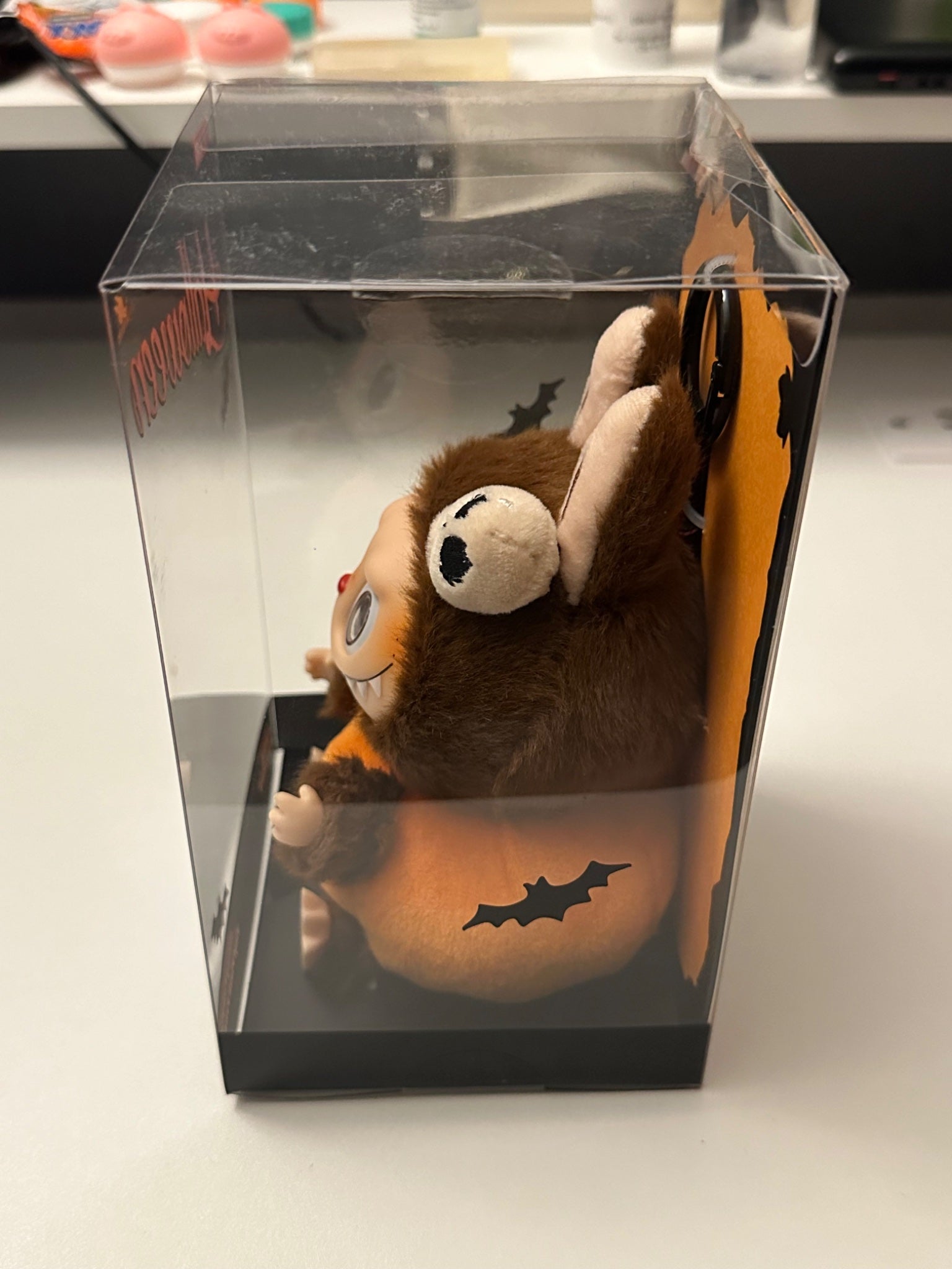 HALLOWEEN - Labubu Sitting Pumpkin Vinyl Plush - Mindzai Toy
