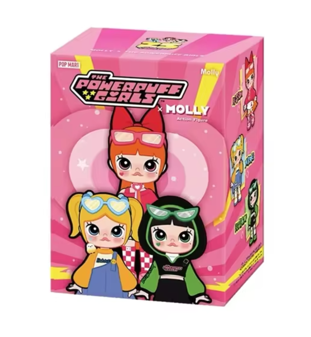 【未開封】POPMART Molly×The Powerpuff Girls MOLLY × The Powerpuff Girls Series Action Figure | Blind