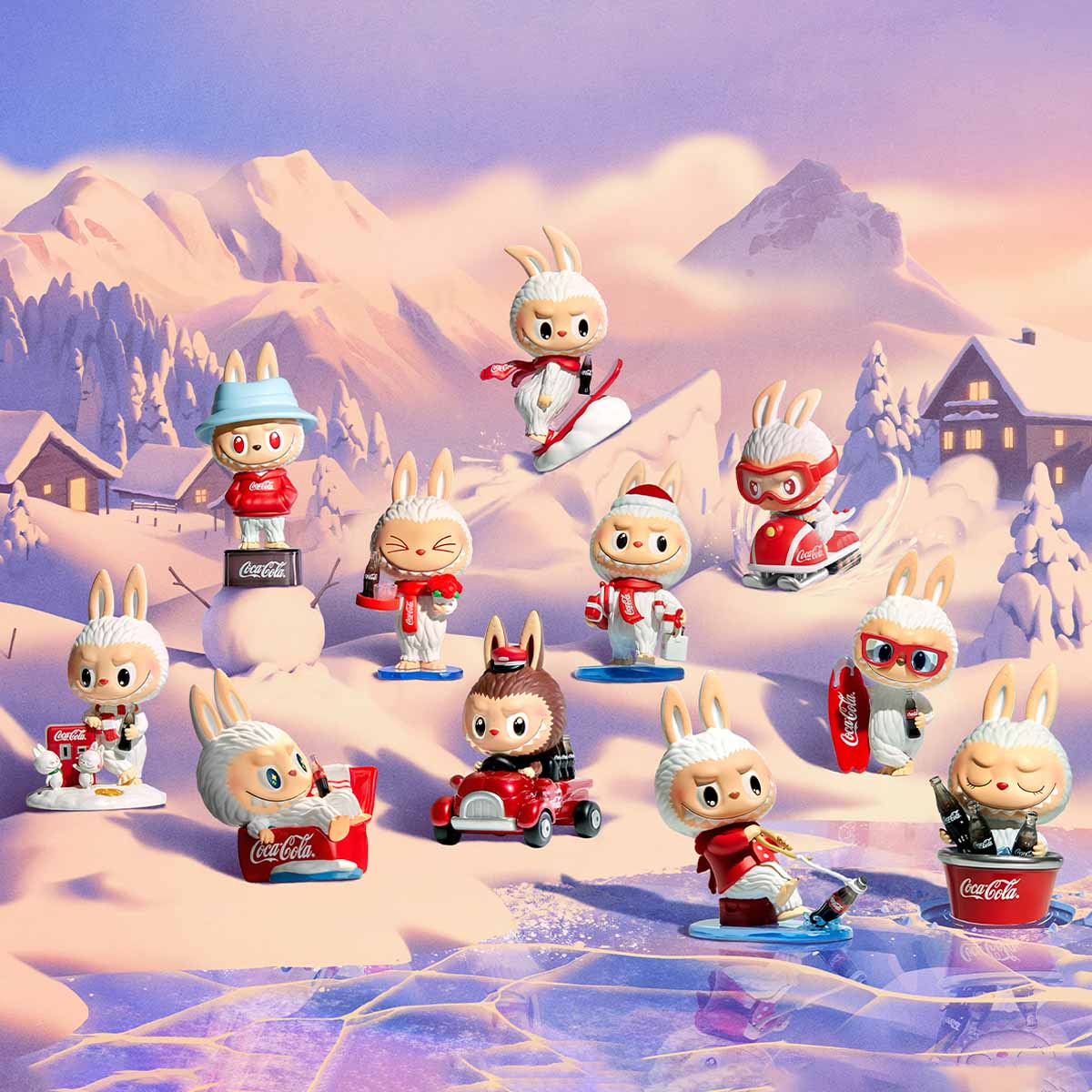 Crazy Ride - THE MONSTERS COCA-COLA Series Figures by POP
