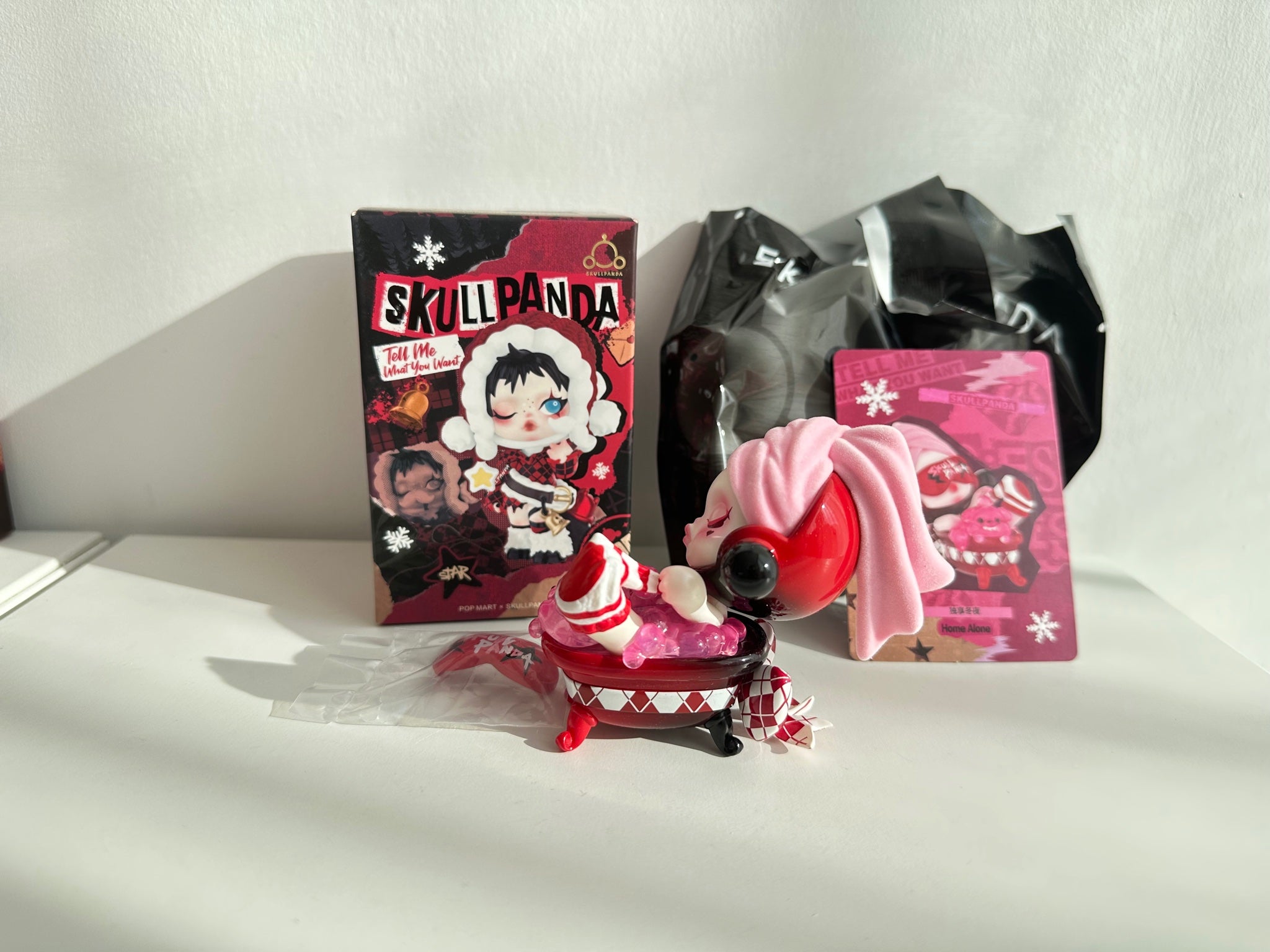 SKULLPANDA Tell Me What You Want Series Figures-Home Alone(open box) –  Virtue Gift Shop