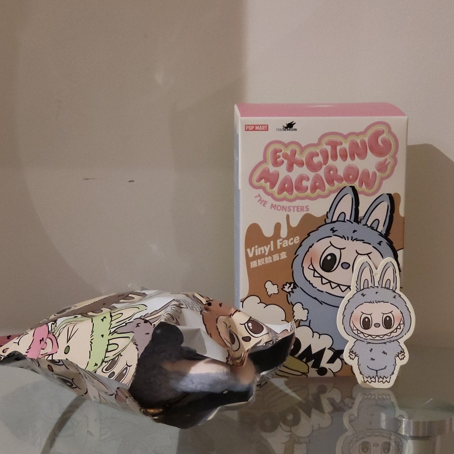 Labubu The Monsters Exciting Macaron Vinyl Face Series Sea