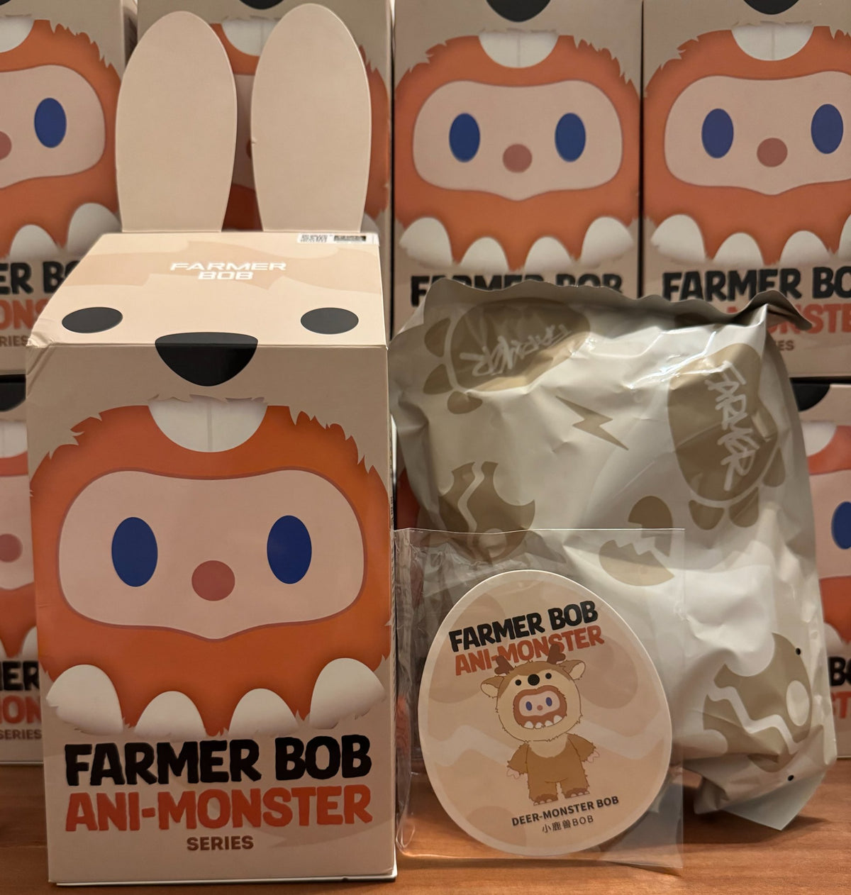 Deer - MONSTER BOB - Farmer Bob Ani-Monster Plush Series by Finding Unicorn - 2