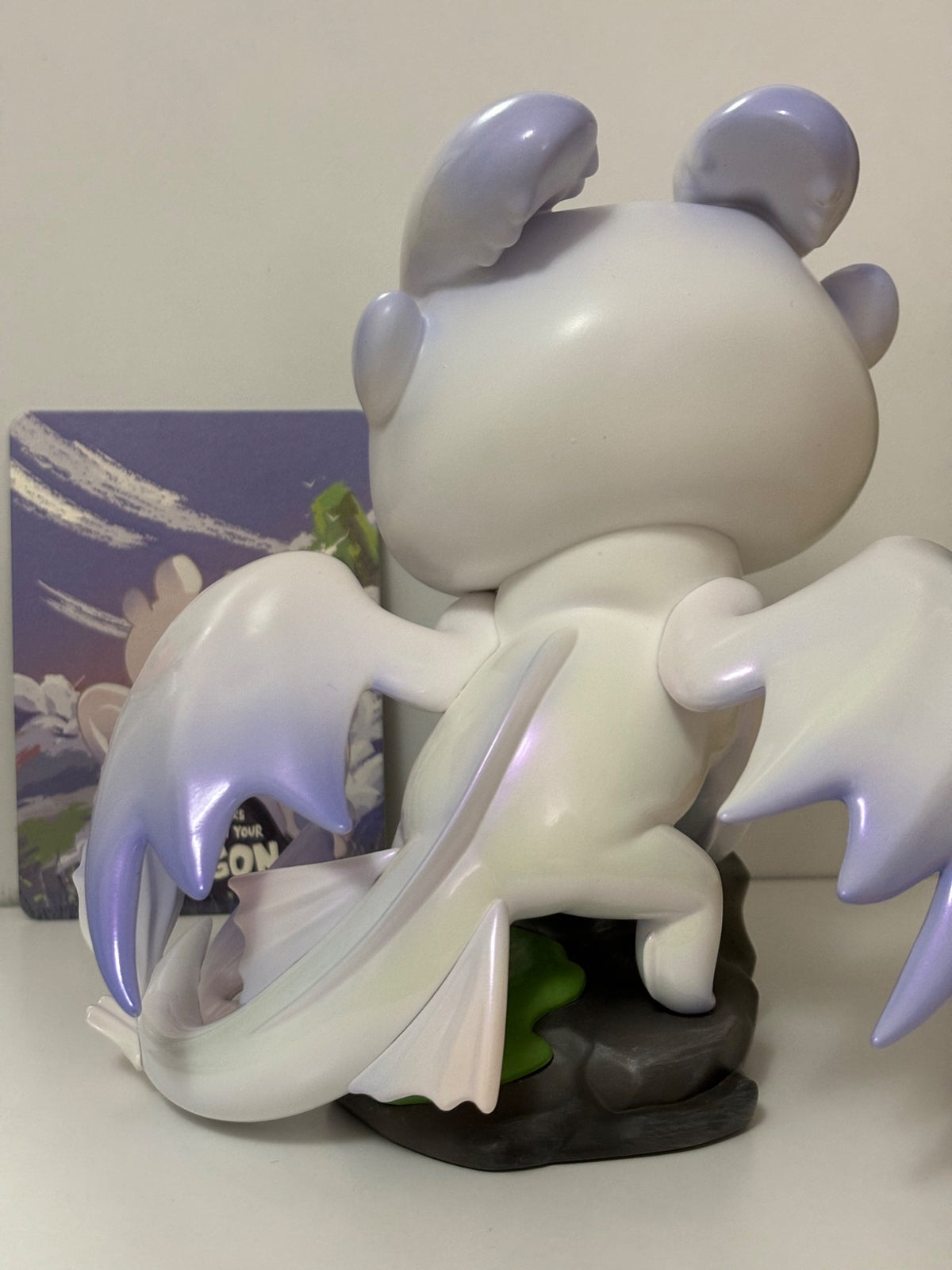 Light Fury (Secret) - Popmart The Monsters Labubu - How to Train Your Dragon - 2