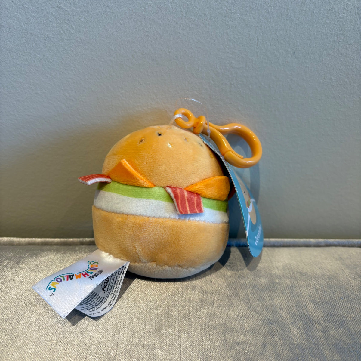 3.5” Clip Geronimo the Breakfast Sandwich by Squishmallows - 2