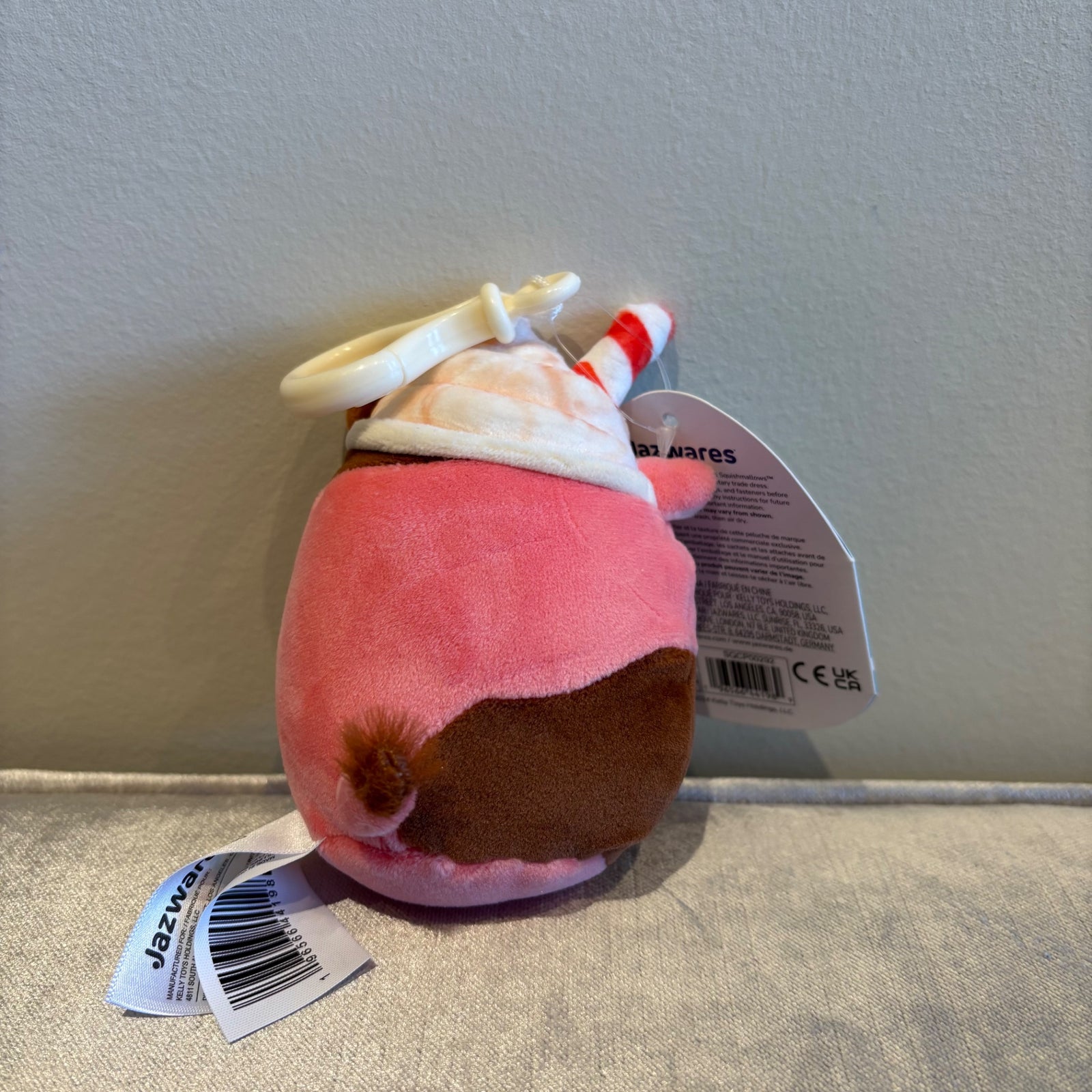 3.5” Clip Rishi the Milkshake Cow by Squishmallows - 1