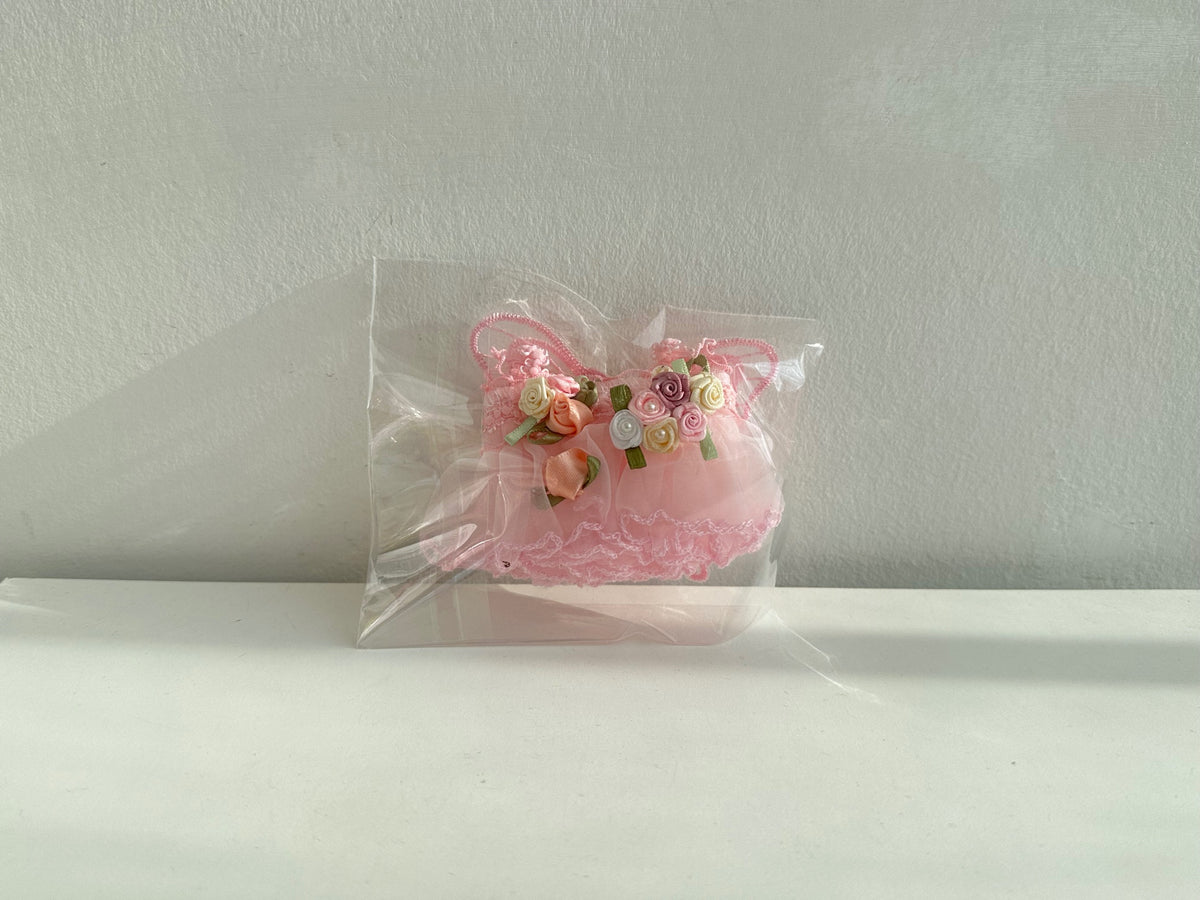 Floral Dress Outfit - Labubu Clothes  - 2