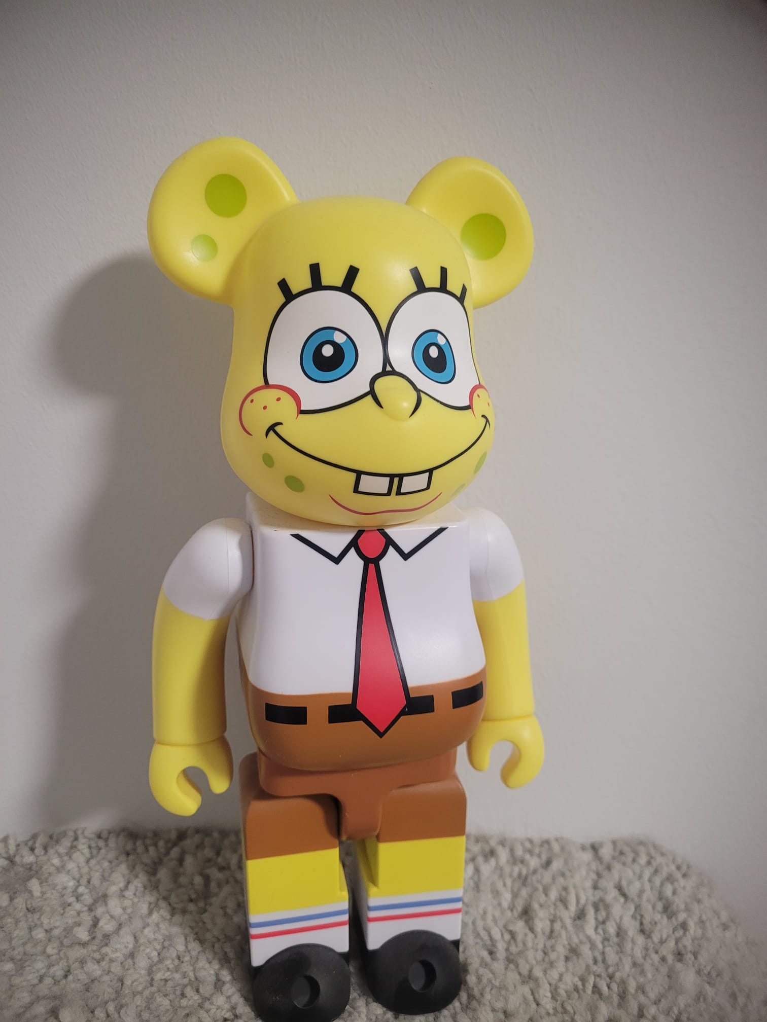 Spongebob 400% (Missing 100%) - BearBrick - Medicom