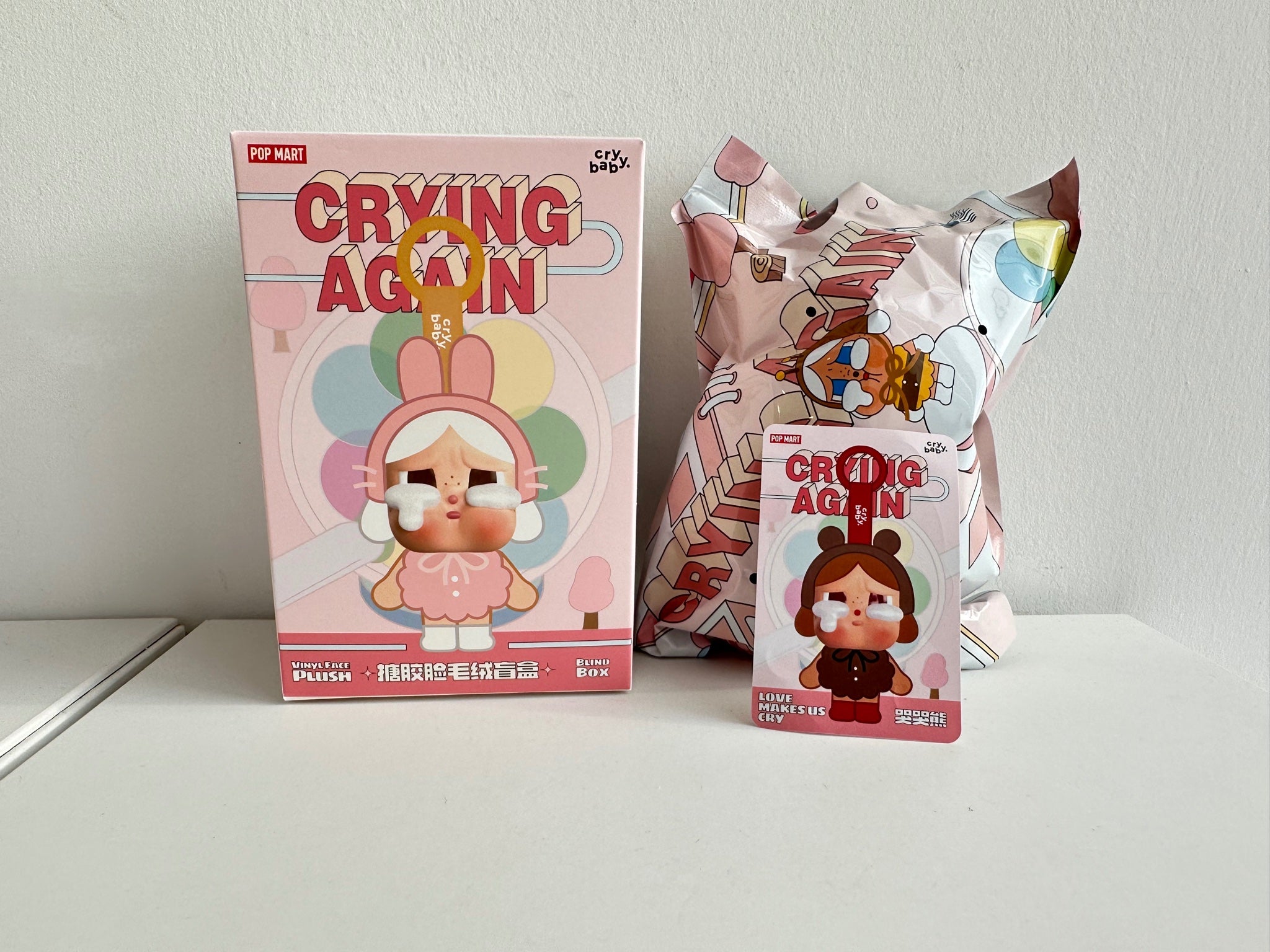 Love makes us cry - CRYBABY Crying Again Series-Vinyl Face