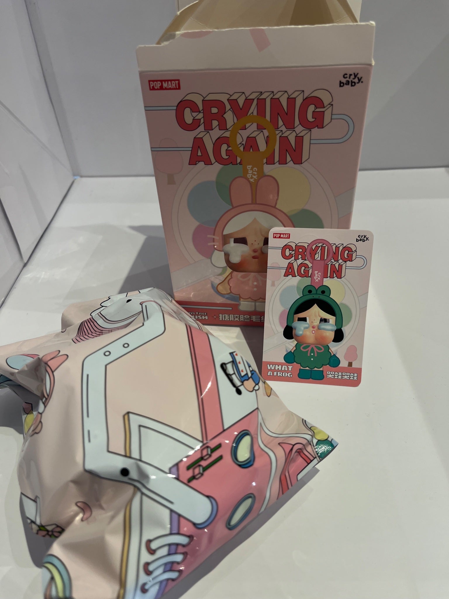 What a Frog - CRYBABY Crying Again Series-Vinyl Face Plush by POP MART - 1