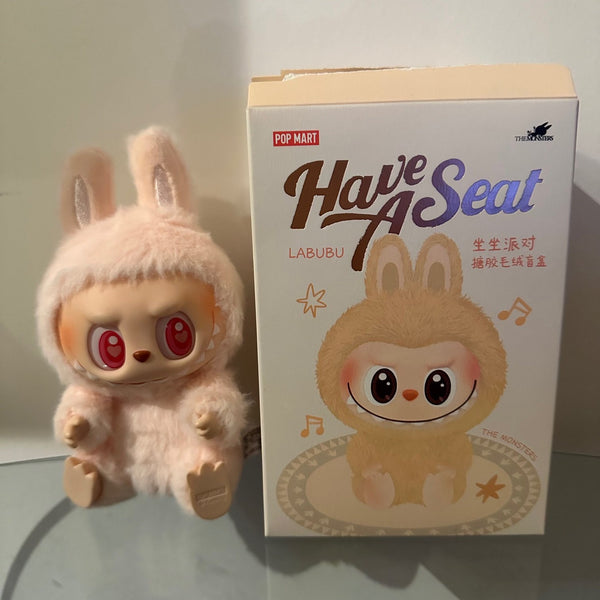 ぬいぐるみ POP MART Have A Seat LABUBU DADA Dada - Labubu Have A Seat - POP MART - Mindzai Toy Shop