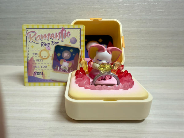 その他 POPMART ROMANTIC RINGBOX SERISE POP NOW:Romantic Ring Box Series 4 Scene Sets - POP MART