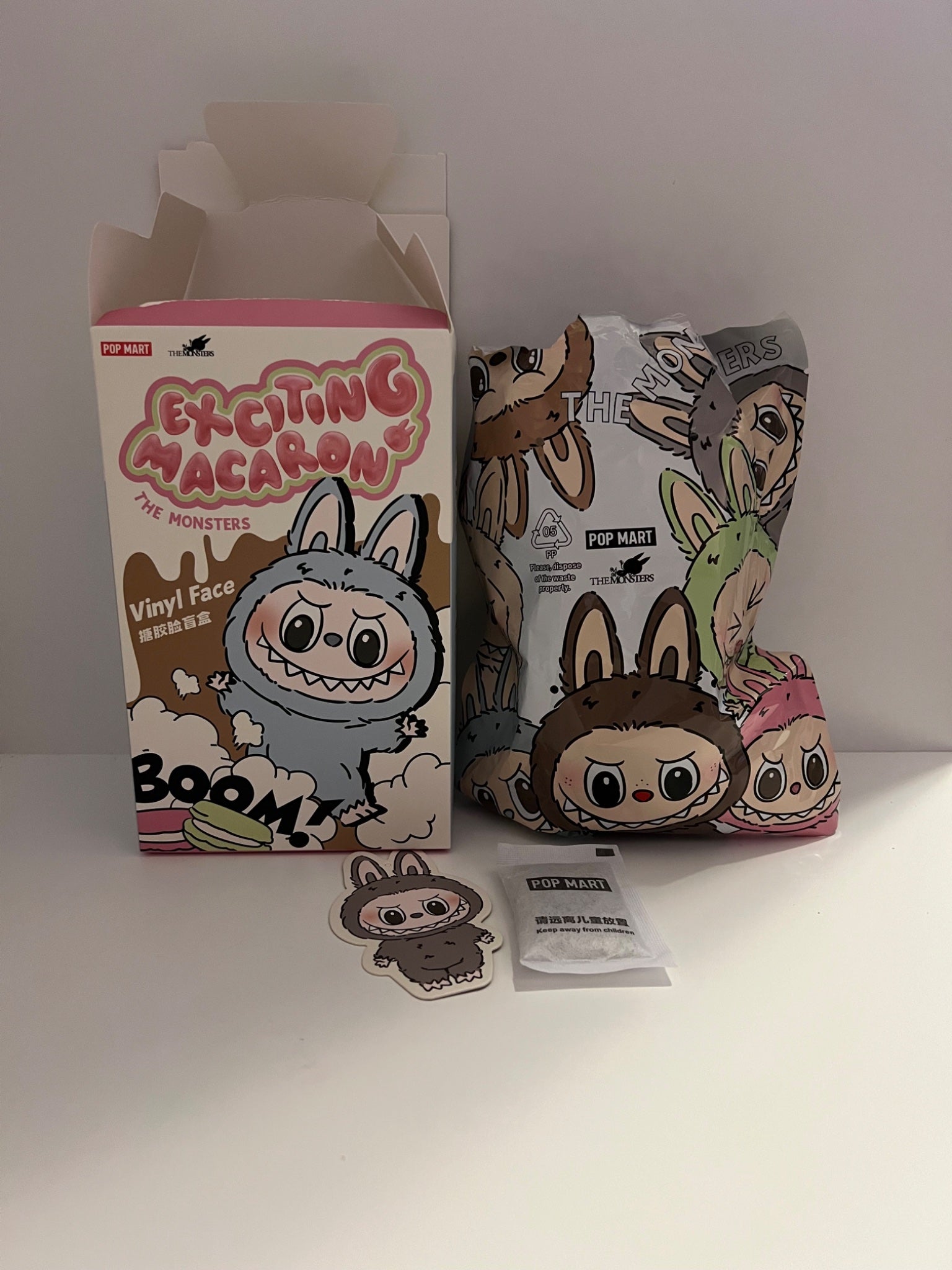 Pop Mart x THE MONSTERS: Exciting Macaron Series Plush