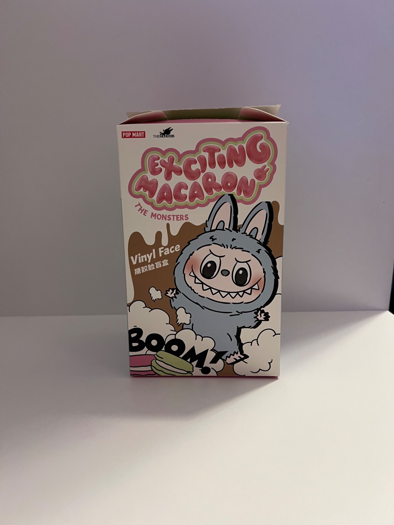 LABUBU ラブブ EXCITING MACARON Sesame Bean SESAME BEAN- Labubu - Exciting Macaron The Monsters - POPNOW