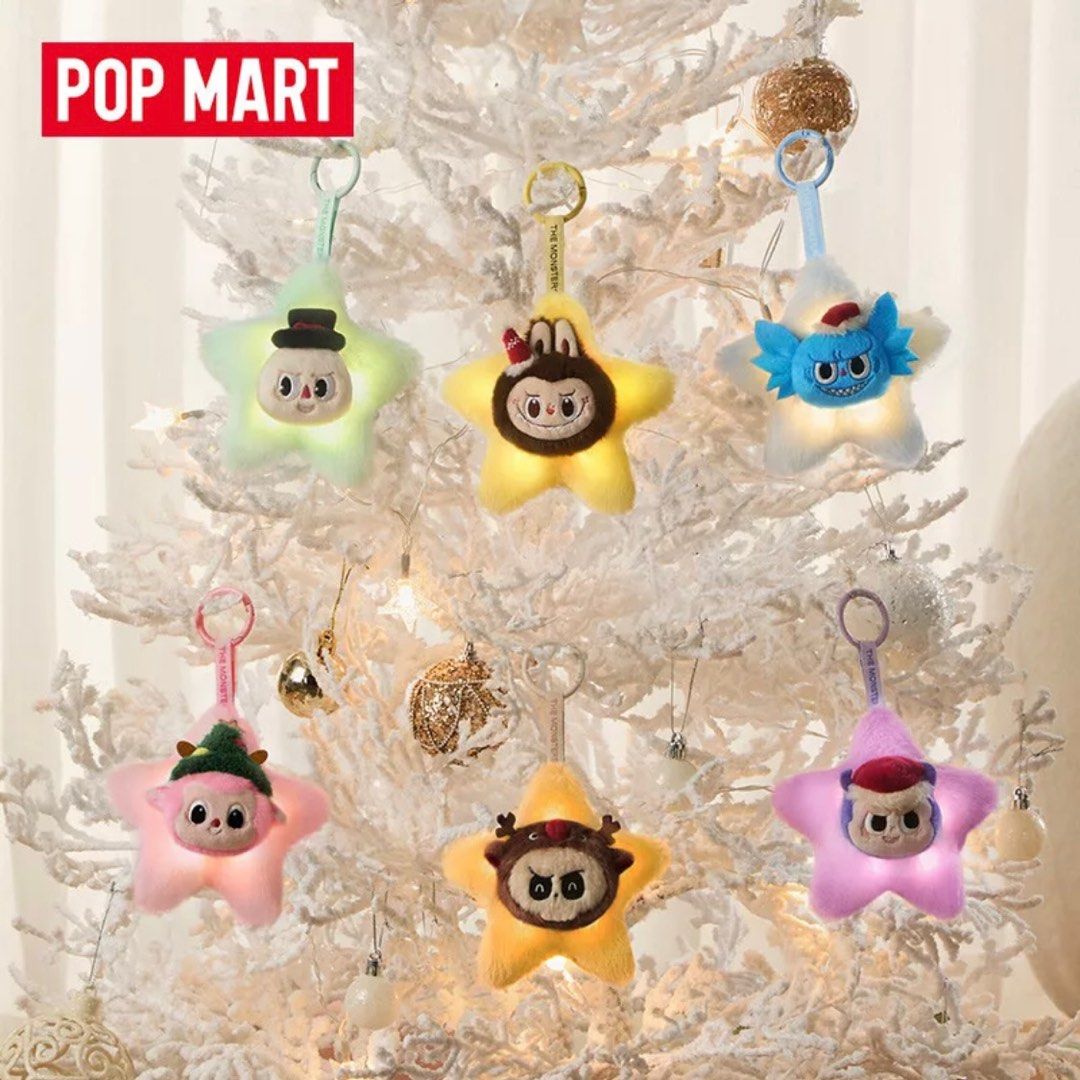 Pato - The Monsters Labubu Sparkly Plush Pendant  - 2