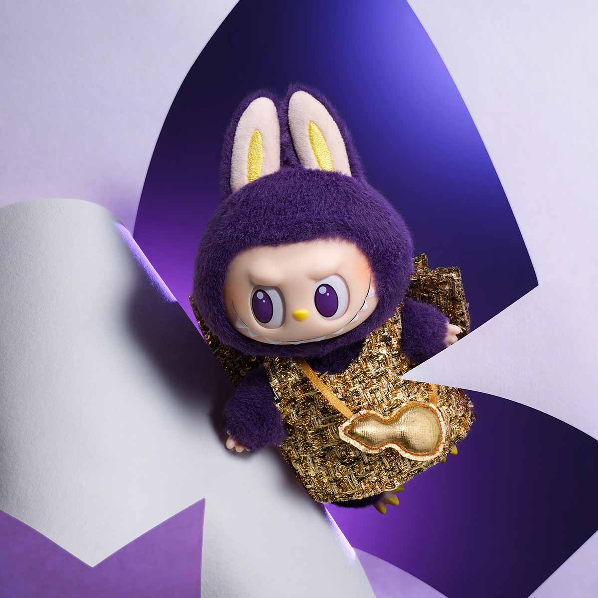 LABUBU × PRONOUNCE - WINGS OF FORTUNE Vinyl Plush Hanging Card by POPMART - 4