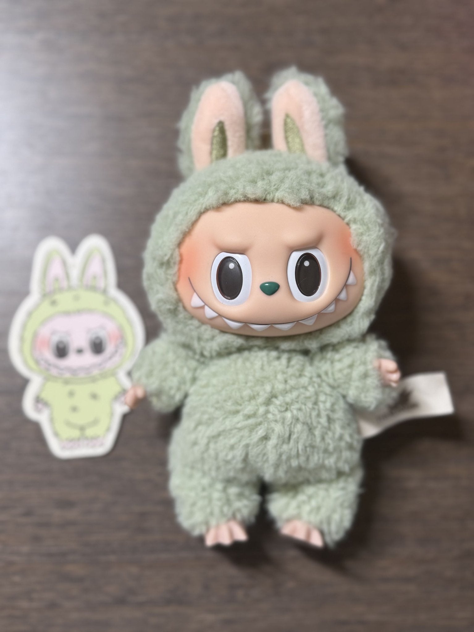 Green Grape Labubu - THE MONSTERS Exciting Macarons Vinyl Face Blind Box - POP MART - 1
