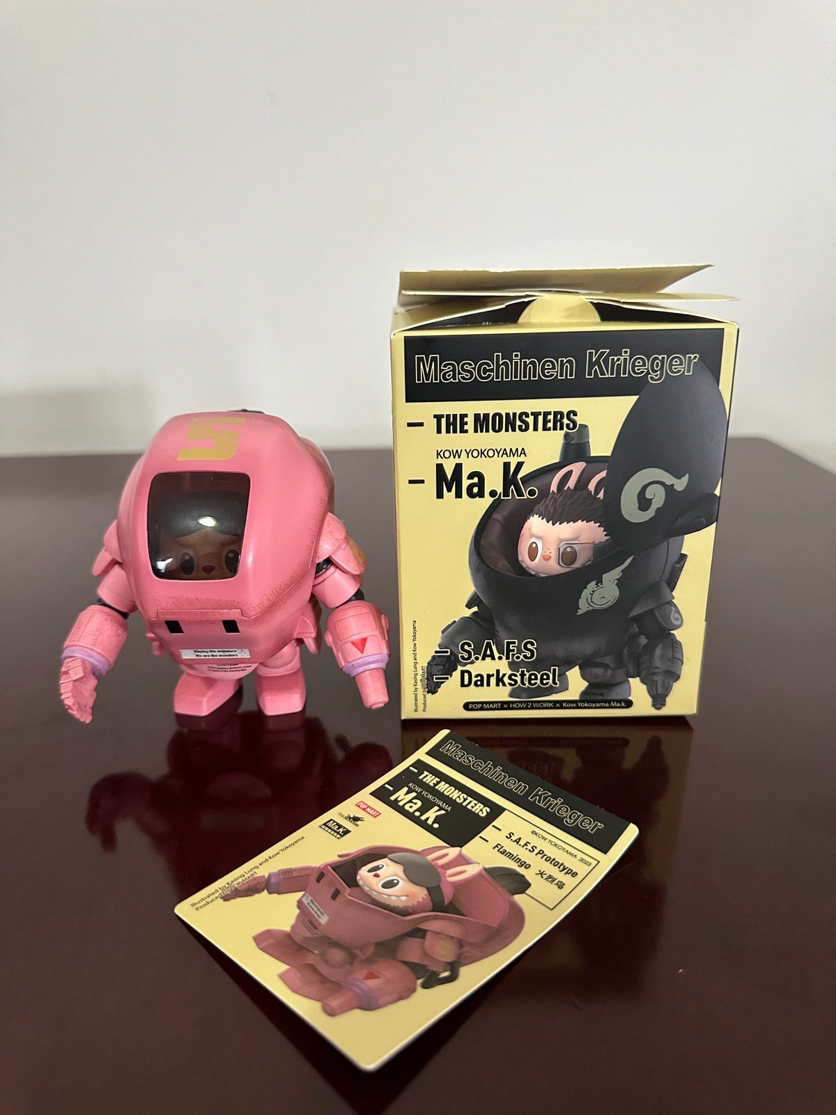 S.A.F.S Prototype Flamingo - The Monsters x Kow Yokoyama Ma.K. - Pop Mart - 2